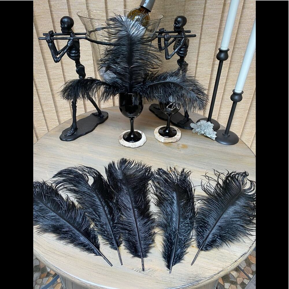 New 8 Ostrich Feathers Halloween Fall